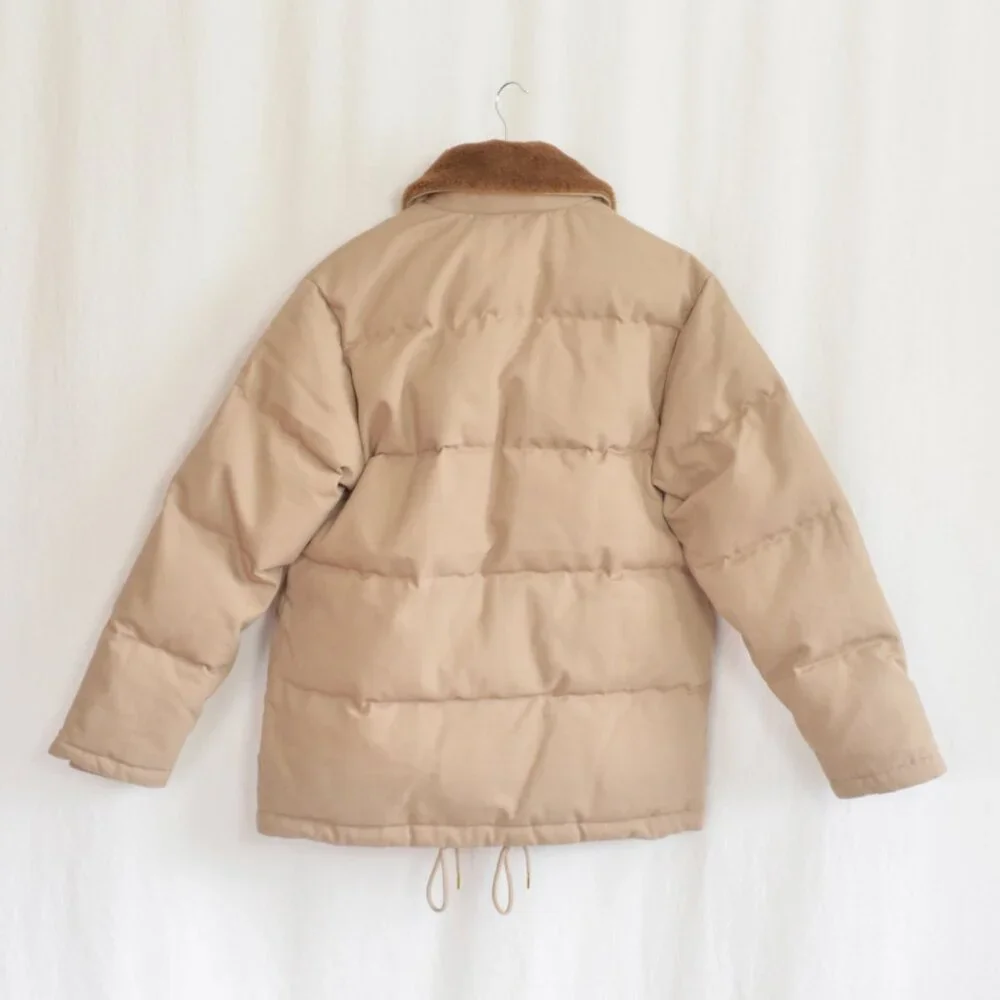 Carhartt WIP Rayley Jacket Peanut new with tags size men's small cotton puffer - Picture 2 of 4